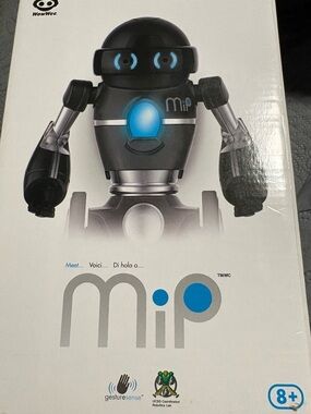 Mi WowWee MiP RC Robot Black Self-Balancing Gesture Control Bluetooth Toy NIB